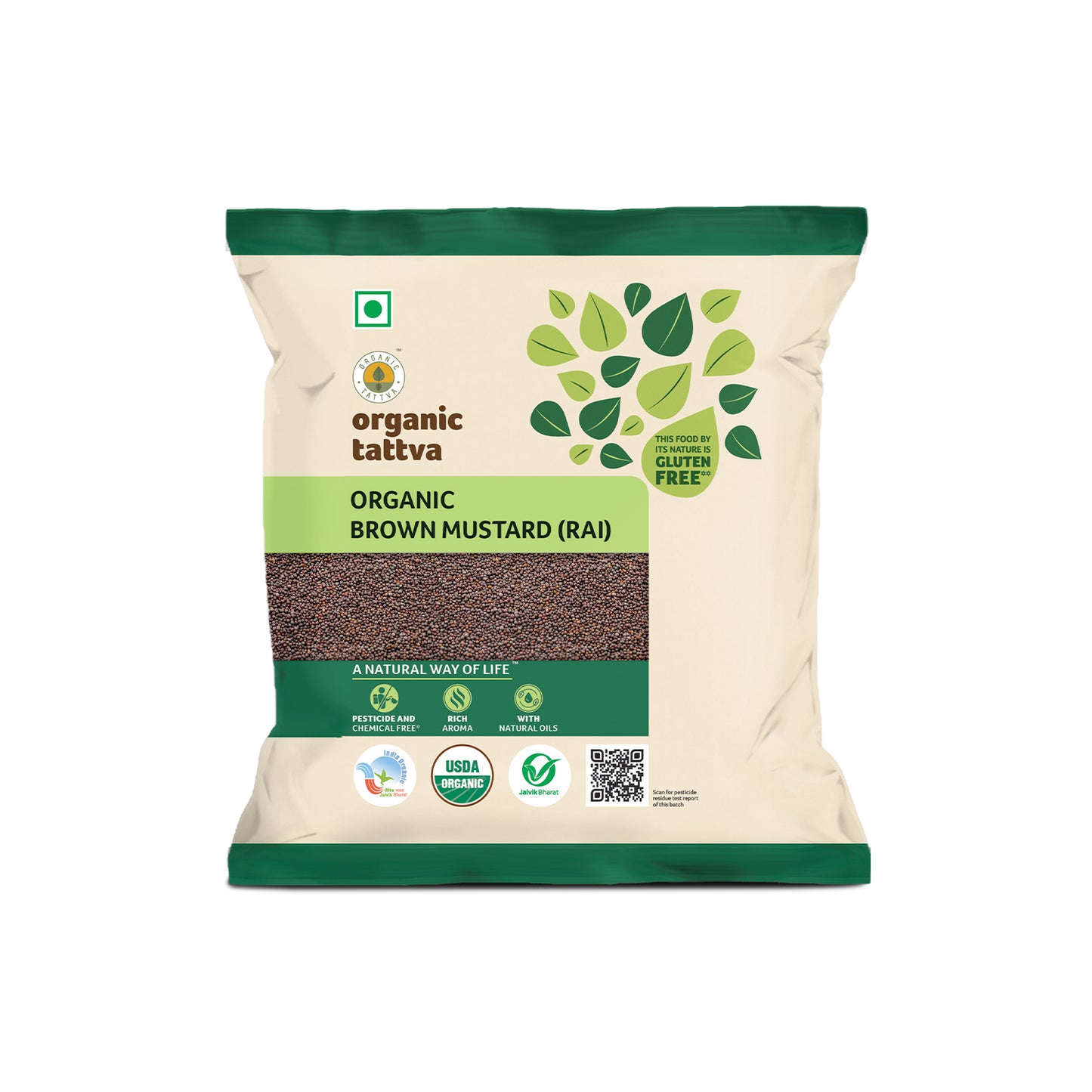 Organic Tattva Organic Brown Mustard (Rai)