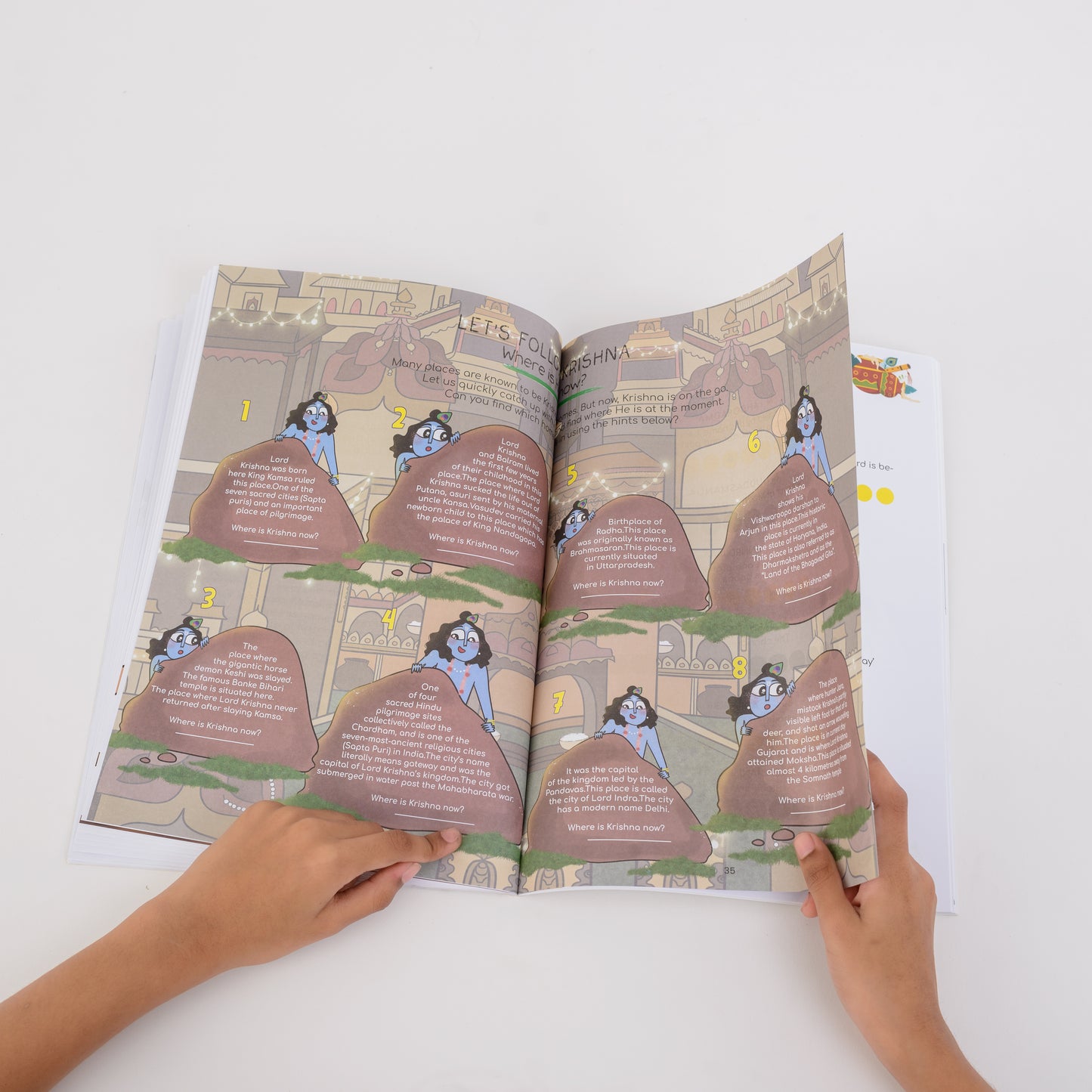 Sarathi by Chittam | Lord Krishna Activity Book for Kids | Ages 7+