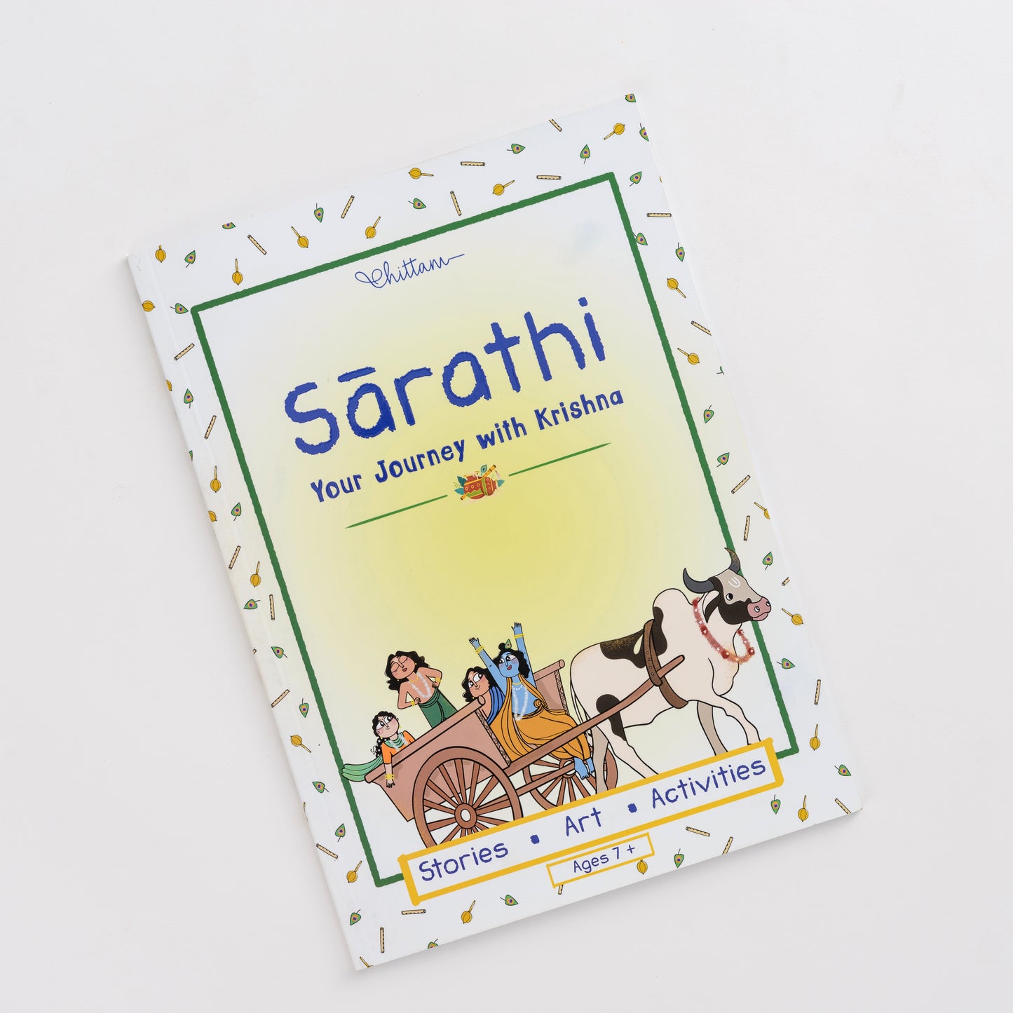 Sarathi by Chittam | Lord Krishna Activity Book for Kids | Ages 7+