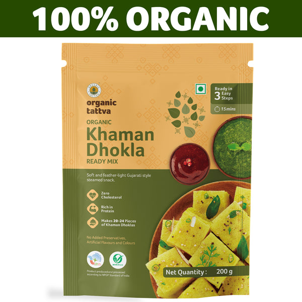 Organic Tattva Organic Khaman Dhokla Ready Mix