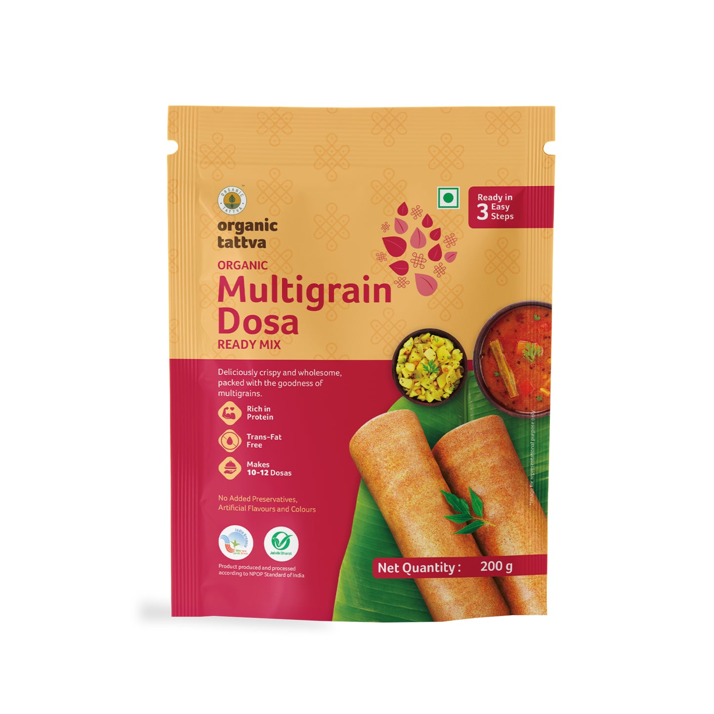 Organic Tattva Organic Multigrain Dosa Ready Mix