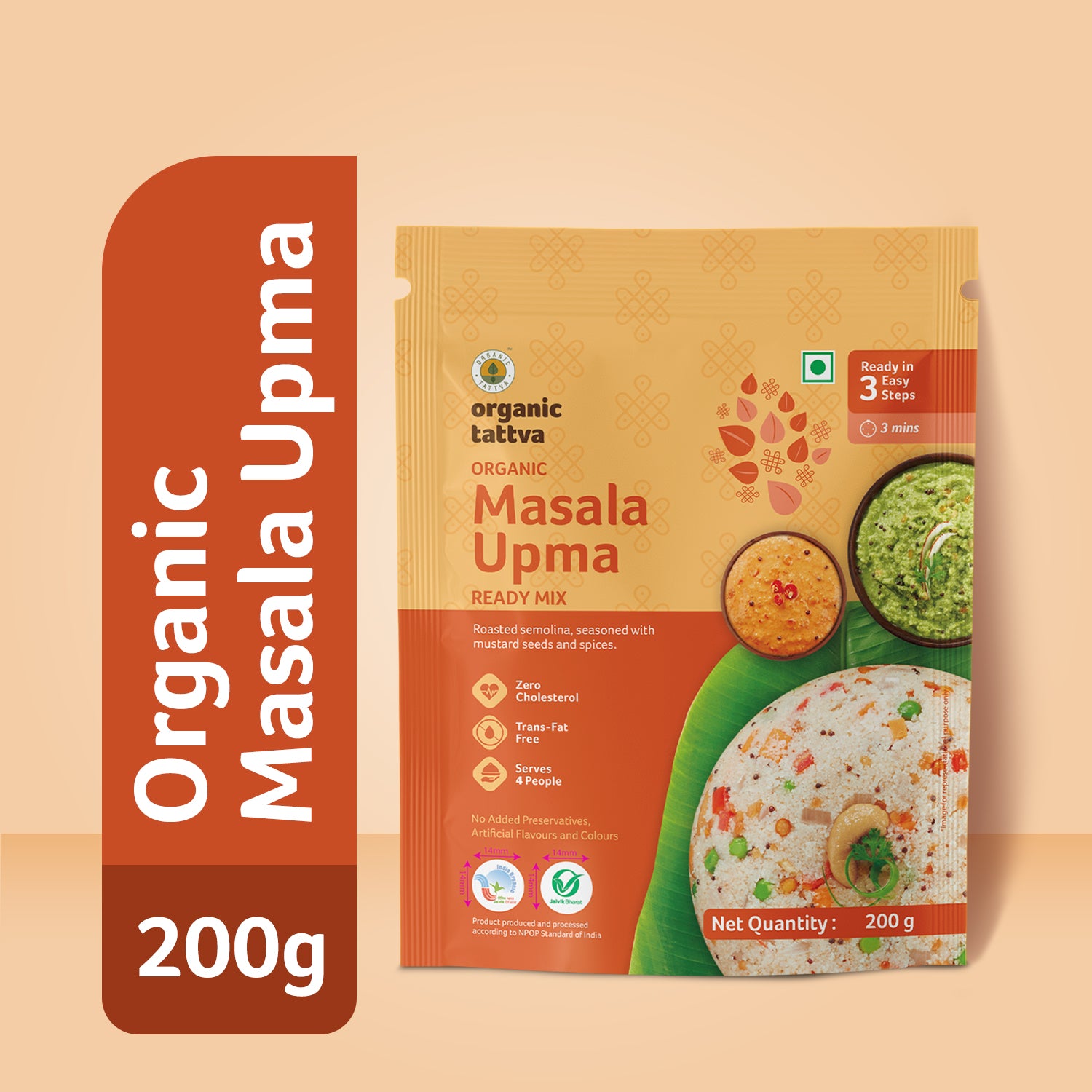 Organic Tattva Organic Masala Upma Ready Mix