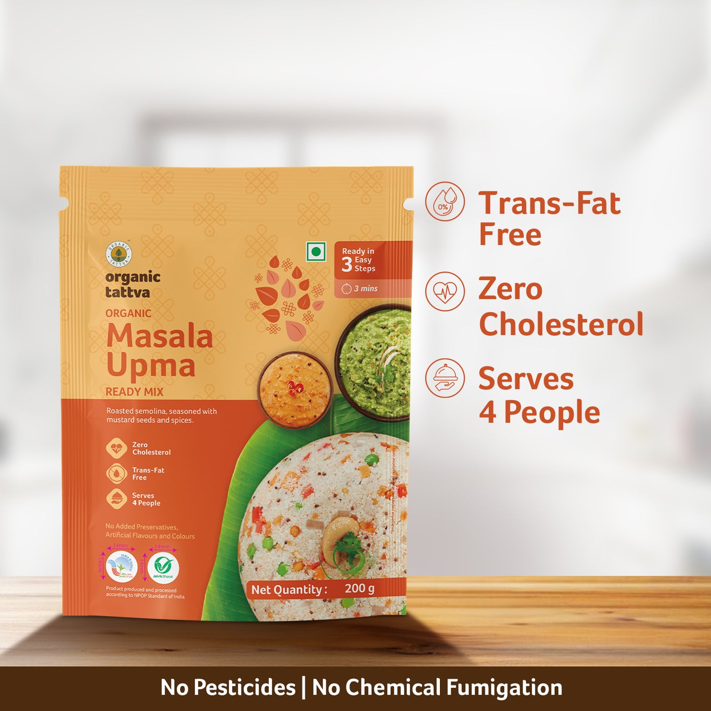 Organic Tattva Organic Masala Upma Ready Mix