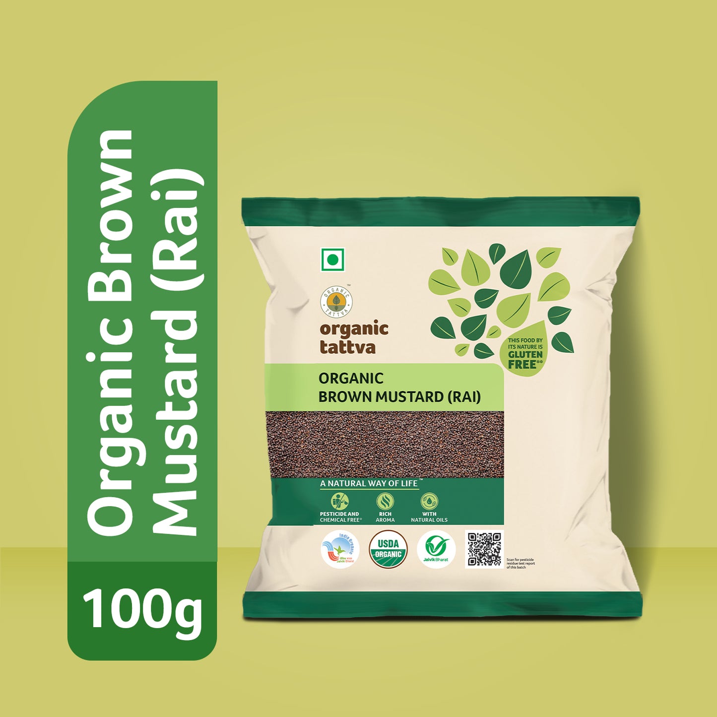 Organic Tattva Organic Brown Mustard (Rai)
