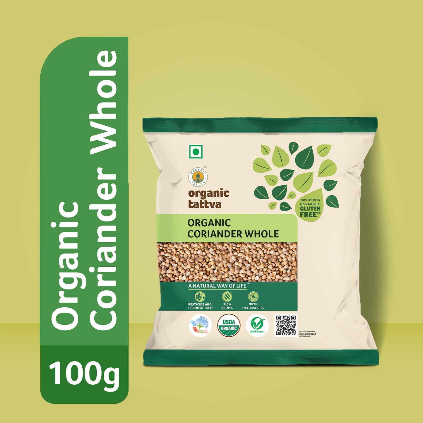 Organic Tattva Organic Coriander Whole