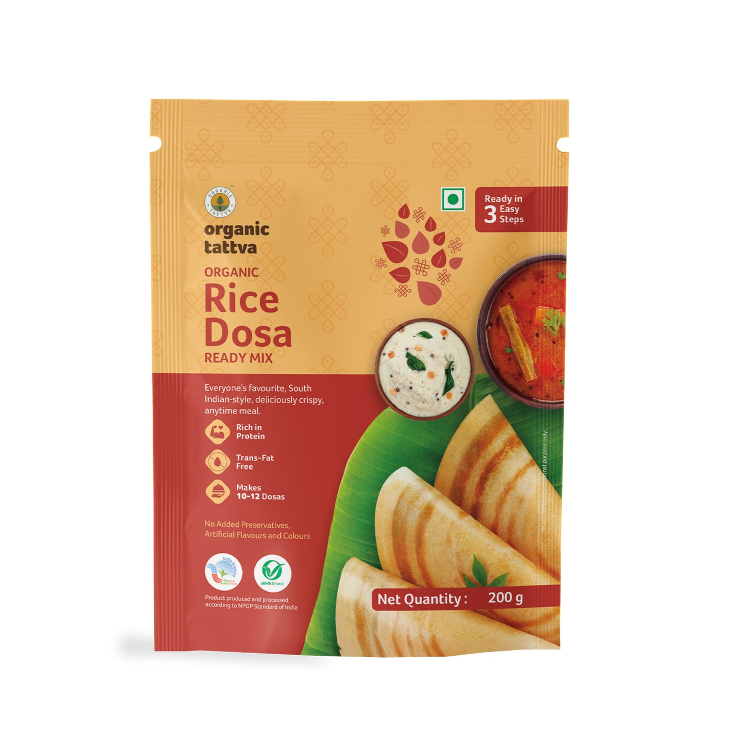 Organic Tattva Organic Rice Dosa Ready Mix