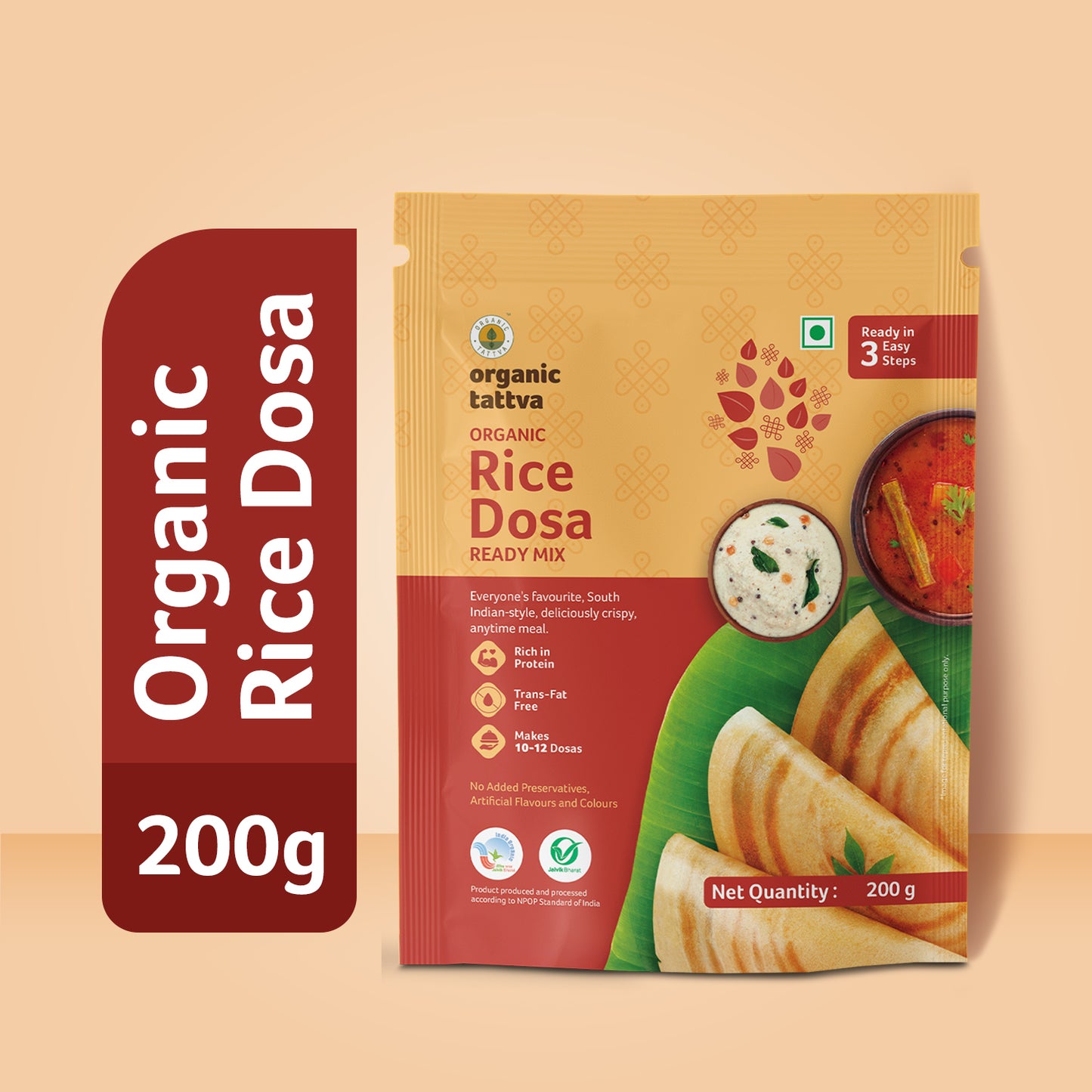 Organic Tattva Organic Rice Dosa Ready Mix