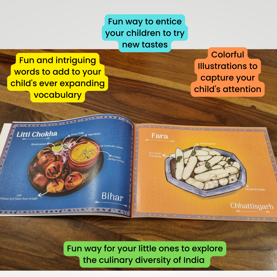 This Is The Way We Eat by Chittam | Indian Food Picture Book for Toddlers | Ages 1–6