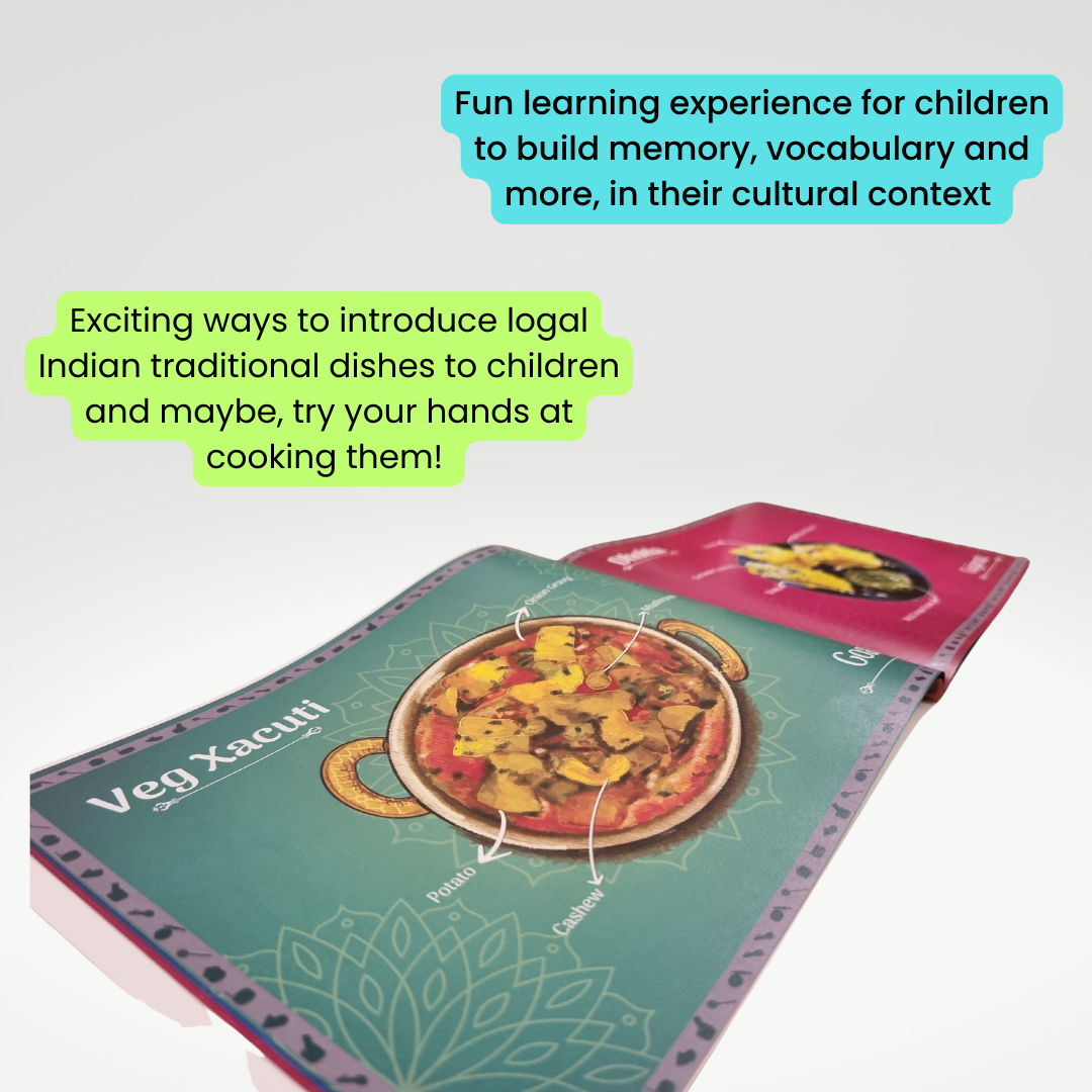 This Is The Way We Eat by Chittam | Indian Food Picture Book for Toddlers | Ages 1–6