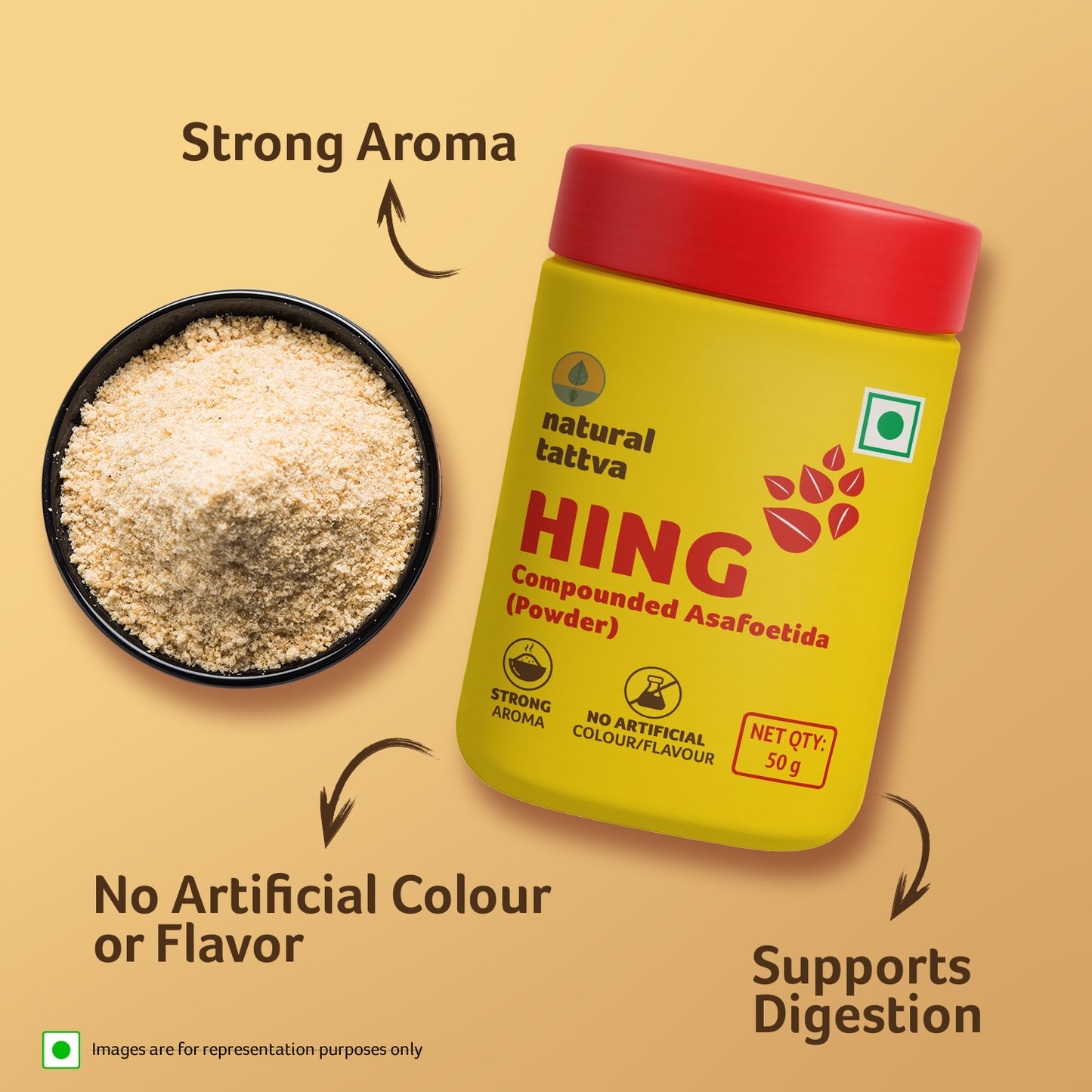 Organic Tattva NATURAL TATTVA Hing