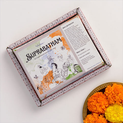 Suprabhatam Vol. 1 by Chittam| Daily Story Cards & Reflection Activities for Kids | Ages 8+